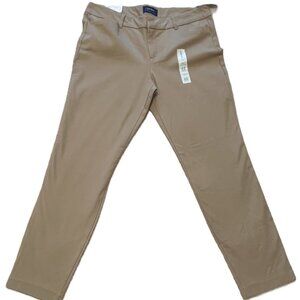 NWT Y2K Preppy Classic Old Navy Mid-rise Pixie Ankle Length Pants Women's 12
